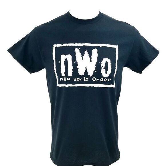 NWO "New World Order" Wolf Pack WCW WWE ECW Retro Logo Wrestling Tee. - rap tee - Picture 4 of 6